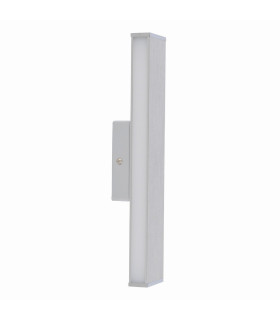 Dubai 32x7cm Integrated LED Wall Lamp Chrome 3000K-1