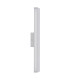 Dubai 45x7cm Integrated LED Wall Lamp Chrome 3000K-1