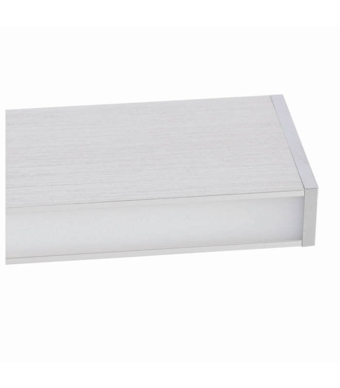 Dubai 45x7cm Integrated LED Wall Lamp Chrome 3000K-7