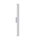 Dubai 60x7cm Integrated LED Wall Lamp Chrome 3000K-1