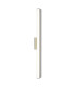 Dubai 60x7cm Integrated LED Wall Lamp Chrome 3000K-4
