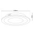 Chur LED CCT Ceiling Light Chrome 3000-6000K-3