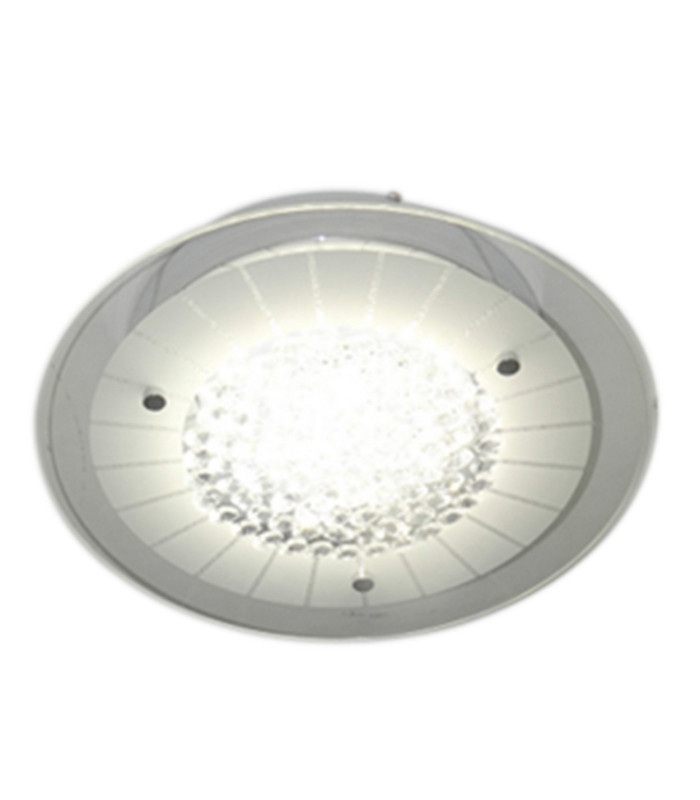 Chur LED CCT Ceiling Light Chrome 3000-6000K-4