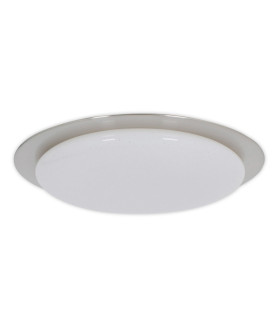Auckland Dimmable LED CCT Bathroom Ceiling Light Steel-Blank 2700-6500K IP44 Remote Control-1