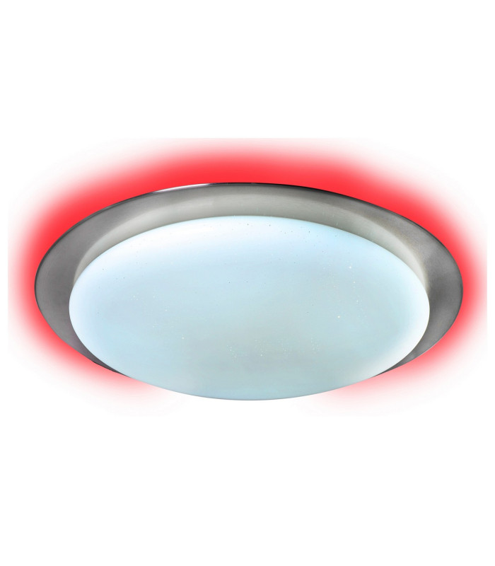 Turin Dimmable LED CCT Flush Ceiling Light White 2777-6672K Remote Control-5