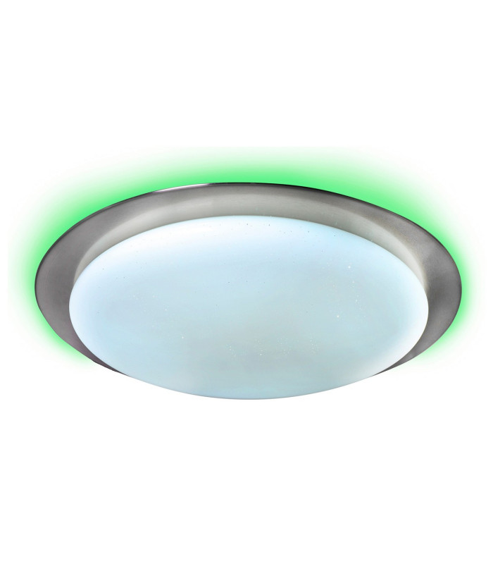 Turin Dimmable LED CCT Flush Ceiling Light White 2777-6672K Remote Control-6