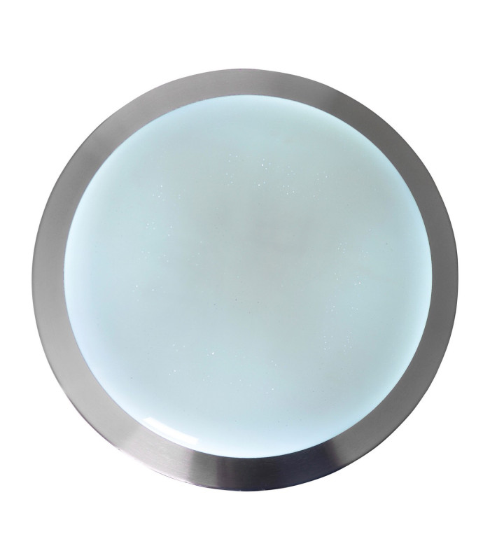 Turin Dimmable LED CCT Flush Ceiling Light White 2777-6672K Remote Control-7