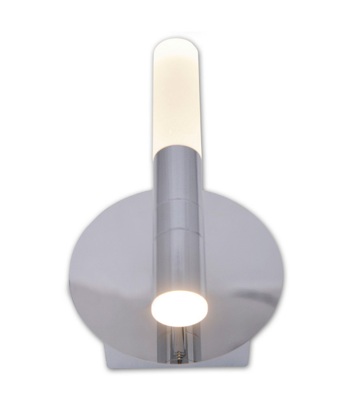 Castle Integrated LED Wall Lamp Chrome 3000K-7