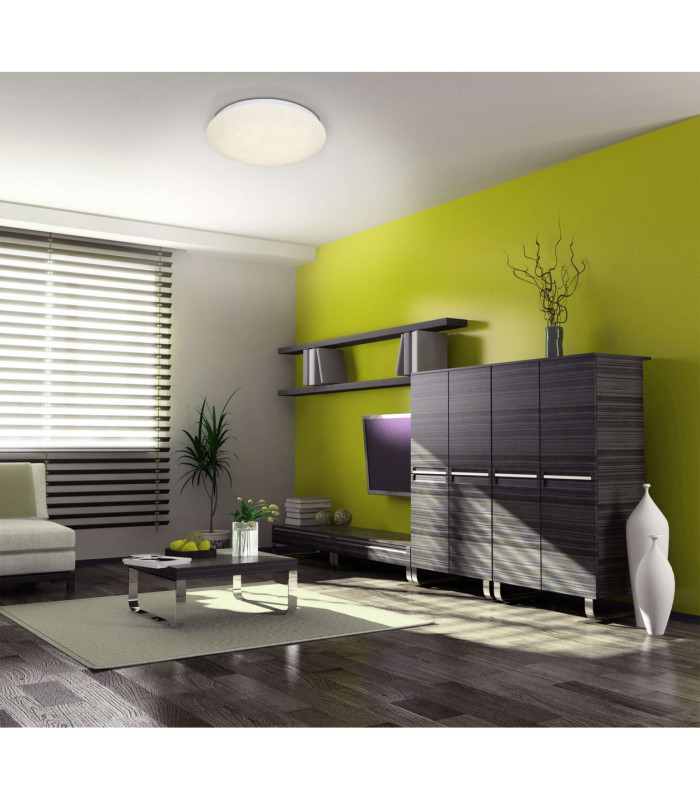 Como LED Flush Ceiling Light White 3000K-2