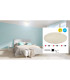 Ravenna Dimmable LED Flush Ceiling Light White 4000K-2