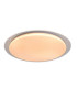 Locarno LED Flush Ceiling Light Clear/Transparent 3000-6000K-4