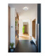 Liso Integrated LED Semi Flush Ceiling Light White 3000K-2