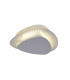 Liso Integrated LED Semi Flush Ceiling Light White 3000K-7