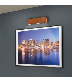 Rondo Integrated LED Wall Lamp Brown 3000K-2
