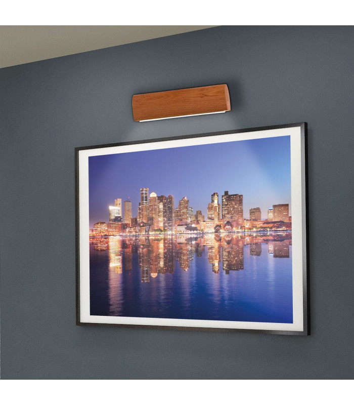 Rondo Integrated LED Wall Lamp Brown 3000K-2