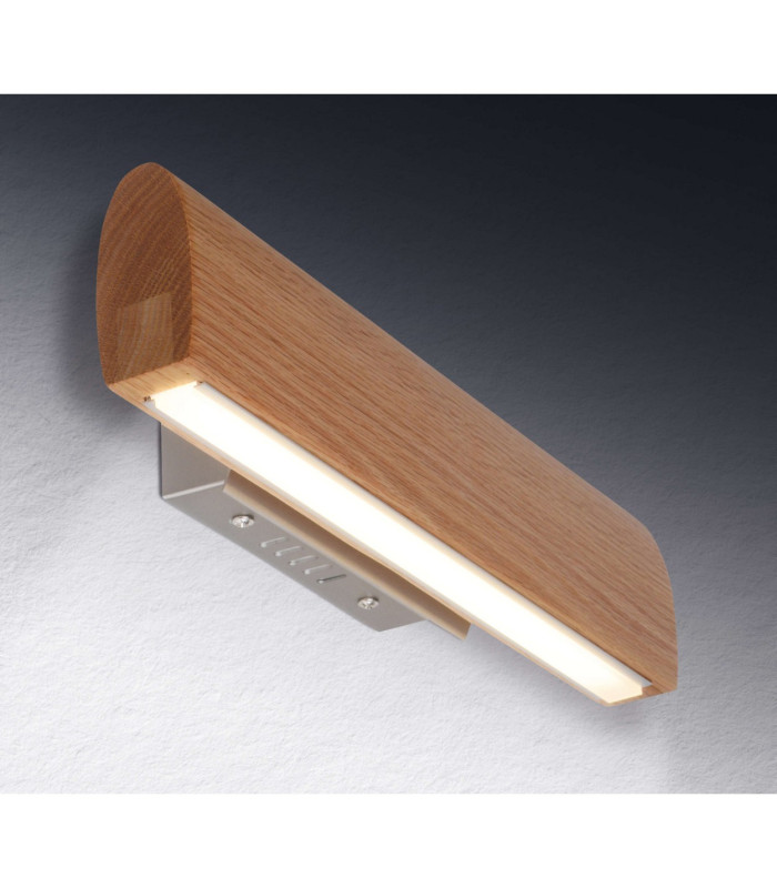 Rondo Integrated LED Wall Lamp Brown 3000K-3