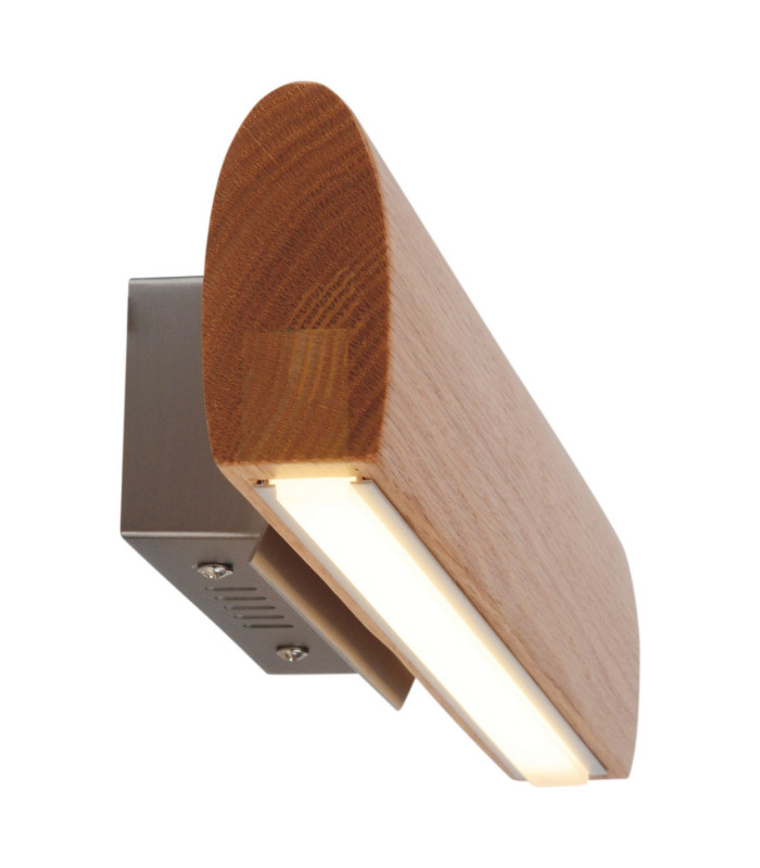 Rondo Integrated LED Wall Lamp Brown 3000K-6