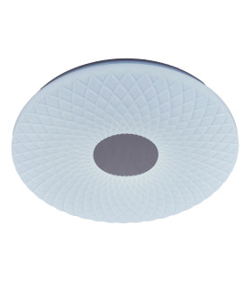Porto Integrated LED Semi Flush Ceiling Light White 3000-6000K-1