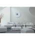 Porto Integrated LED Semi Flush Ceiling Light White 3000-6000K-2