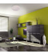 Lissabon Dimmable Integrated LED Semi Flush Ceiling Light White 3000-6500K Remote Control Timer Function-3