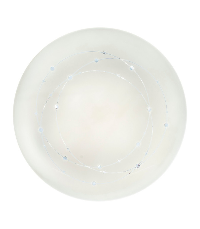 Lissabon Dimmable Integrated LED Semi Flush Ceiling Light White 3000-6500K Remote Control Timer Function-9