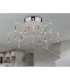 Araneus LED Semi Flush Ceiling Light Chrome 3100K-4