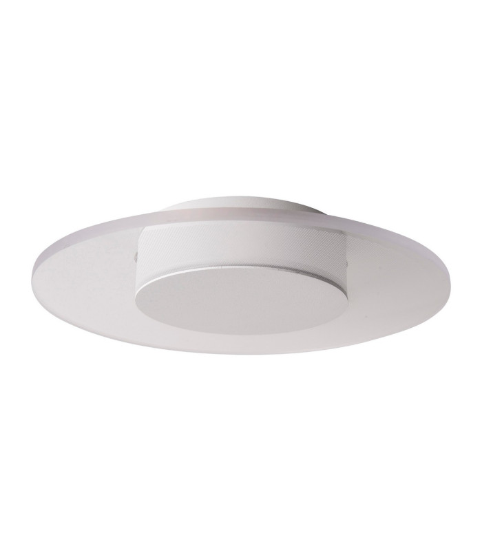 Modesto Dimmable Integrated LED Semi Flush Ceiling Light Warm White 2880K-1