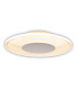 Modesto Dimmable Integrated LED Semi Flush Ceiling Light Warm White 2880K-6
