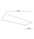 Salta Dimmable LED Panel White 3000-6000K Remote Control-2