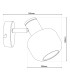Fumoso Single Spotlight Black 1xE14-4