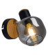 Fumoso Single Spotlight Black 1xE14-5