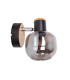 Fumoso Single Spotlight Black 1xE14-6