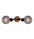 Fumoso Twin Ceiling Spotlight Black 2xE14-16