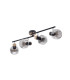 Fumoso Ceiling Spotlight Bar Black 4xE14-10