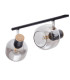 Fumoso Ceiling Spotlight Bar Black 4xE14-12