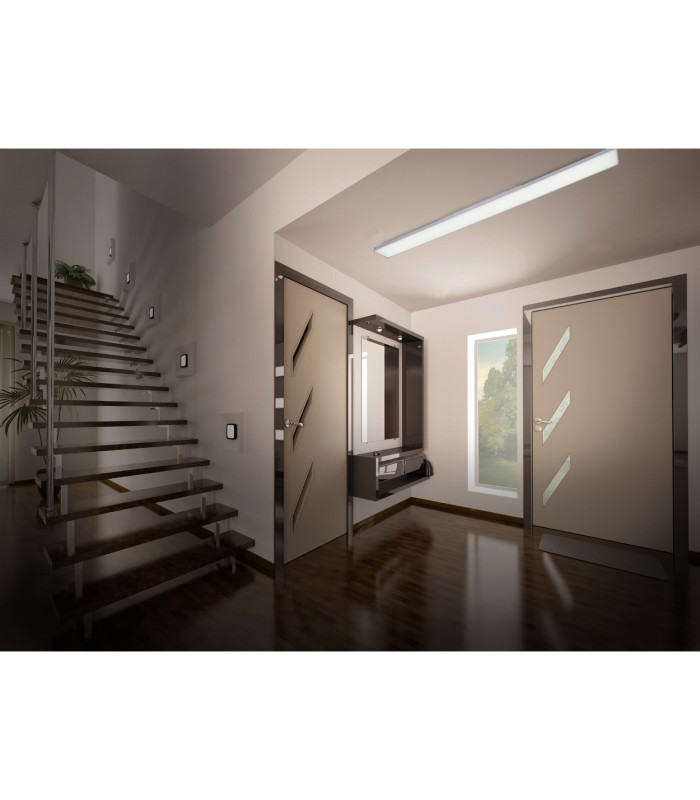 Carente Dimmable LED 120x10cm CCT Panel White 3000-6000K Remote Control-3