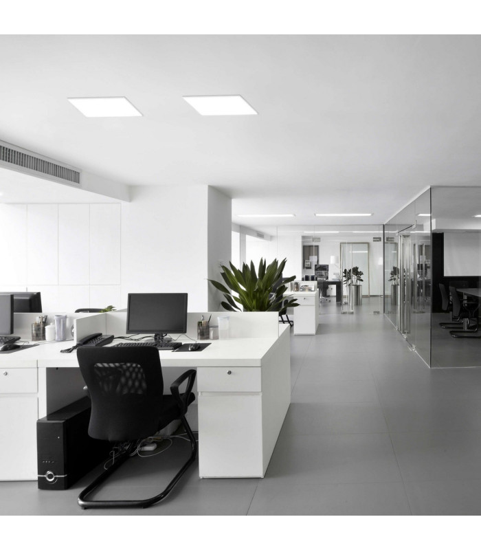 Carente Dimmable LED 45x45cm CCT Panel White 3000-6000K Remote Control-2