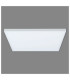 Carente Dimmable LED 45x45cm CCT Panel White 3000-6000K Remote Control-8