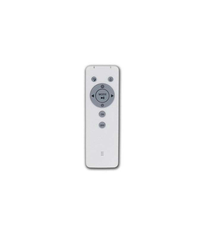 Polaris Dimmable LED Patterned Glass Flush Ceiling Light White 2932-6026K Remote Control-7