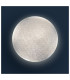 Polaris Dimmable LED Patterned Glass Flush Ceiling Light White 2932-6026K Remote Control-8
