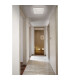 Luxor Dimmable LED Patterned Glass Flush Ceiling Light White 3000-6000K Remote Control-2