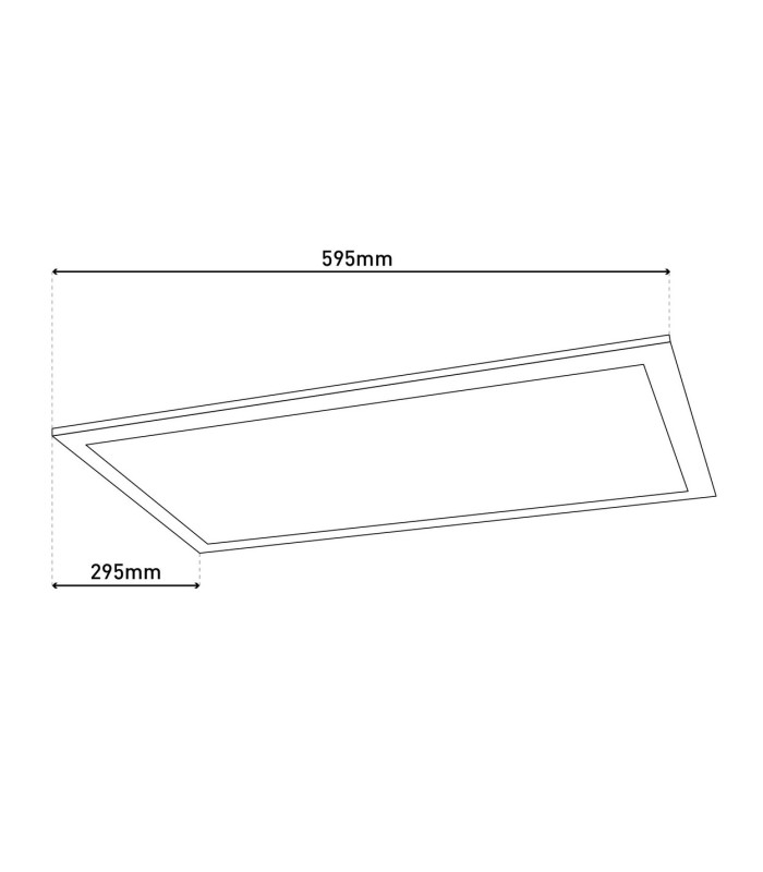 Alegre LED 60x30 Panel White PIR + Dusk to Dawn Sensor 3000K Timer Function-5