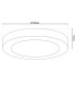 Bonus LED CCT Flush Ceiling Light White 3000-6000K-3