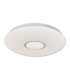 Picton Dimmable LED Flush Ceiling Light White 3000K-1