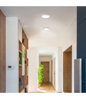 Komplex LED Round Flush Ceiling Light White 3000-6500K-2