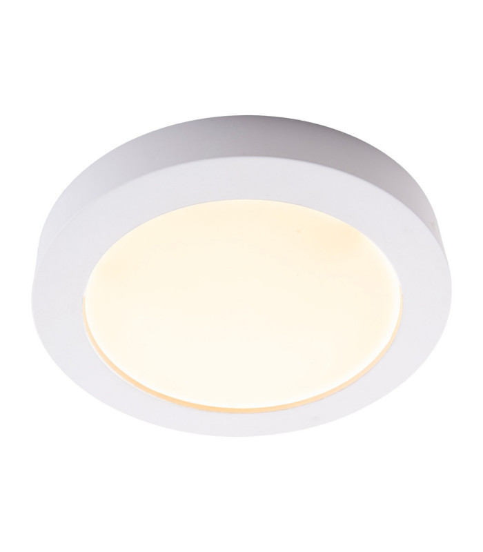 Komplex LED Round Flush Ceiling Light White 3000-6500K-6