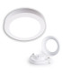 Komplex LED Round Flush Ceiling Light White 3000-6500K-12