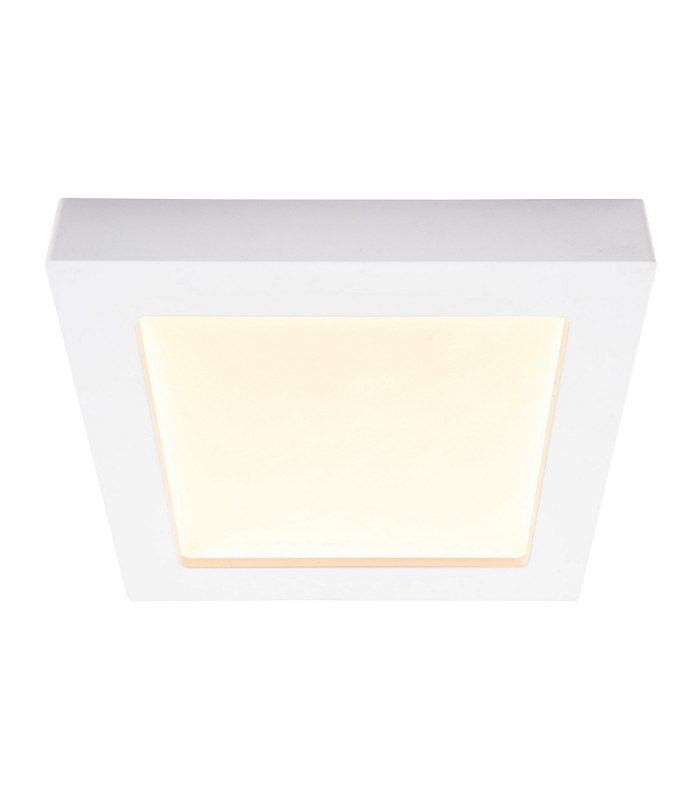 Komplex LED Square Flush Ceiling Light White 3000-6500K-6