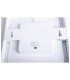 Komplex LED Square Flush Ceiling Light White 3000-6500K-8