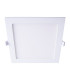 Komplex LED Square Flush Ceiling Light White 3000-6500K-9